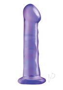 Basix 6.5 Suction Cup Dong Purple