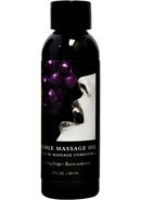 Edible Massage Oil Grape 2oz
