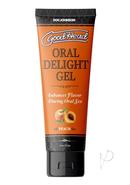 Goodhead Oral Delight Gel Peach 4oz