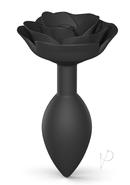 Open Roses Lg Black Onyx