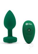 B-vibe Vibrate Jewel Plug M/l Green