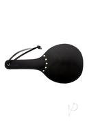 Padded Leather Ping Pong Paddle Rd/blk