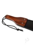 Prowler Red Leather Wood Flapper Blk